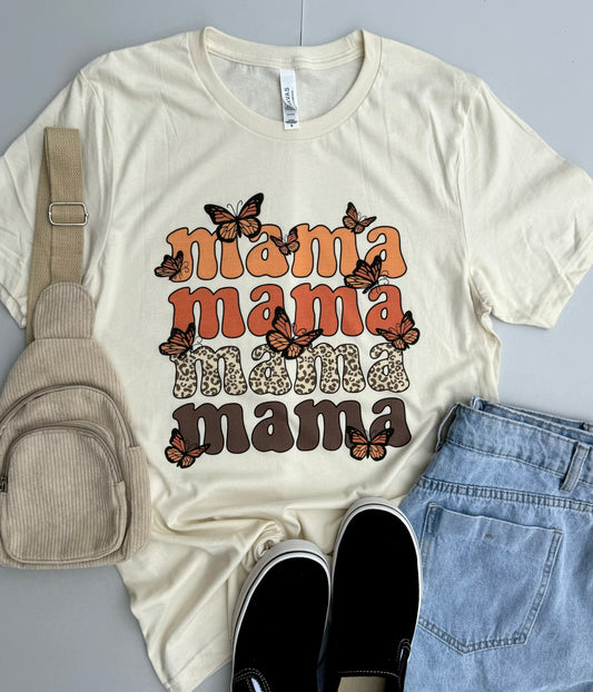 Butterfly mama tee